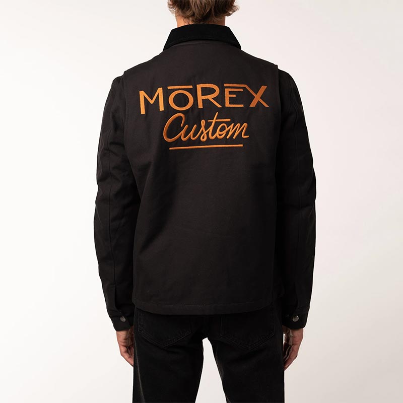 Blouson Harrington worker noir ATAR Morex Custom.