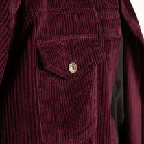 Surchemise unisexe velours Bordeaux JAM Morex Custom.