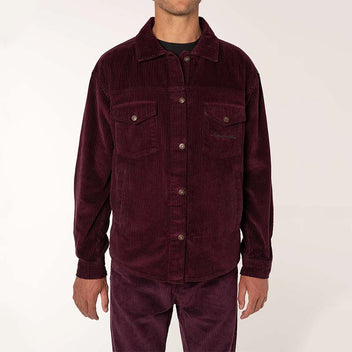 Surchemise unisexe velours Bordeaux JAM Morex Custom.
