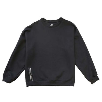 Sweat noir oversize fleece Ignition Morex Custom.