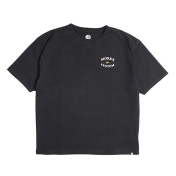 Tee-shirt noir manches courtes homme oversize Morex Custom Excalibur.