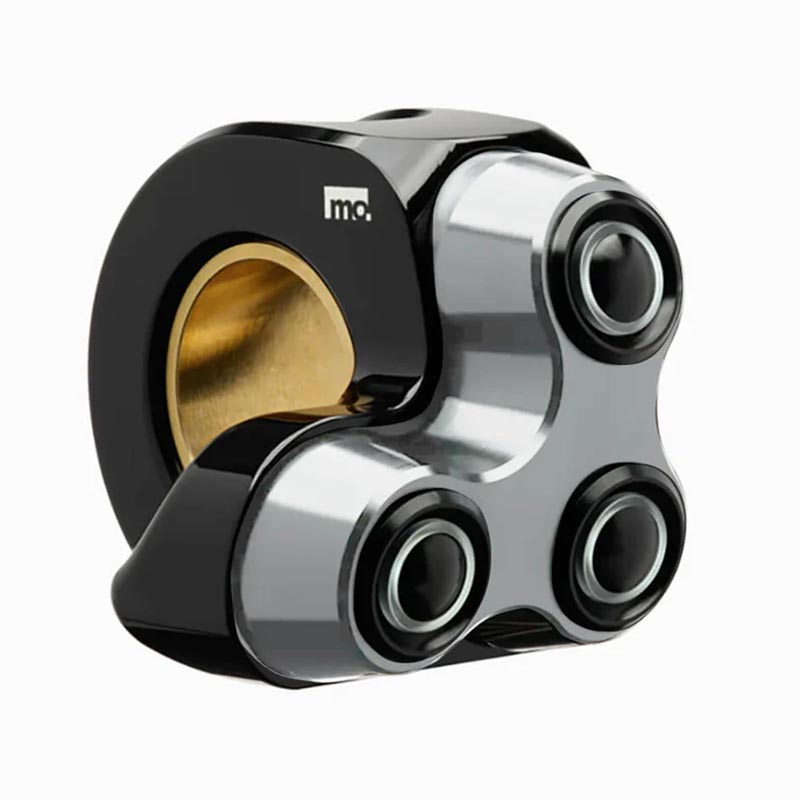 Commodo moto argent mo.switch basic LED Motogadget trois boutons.