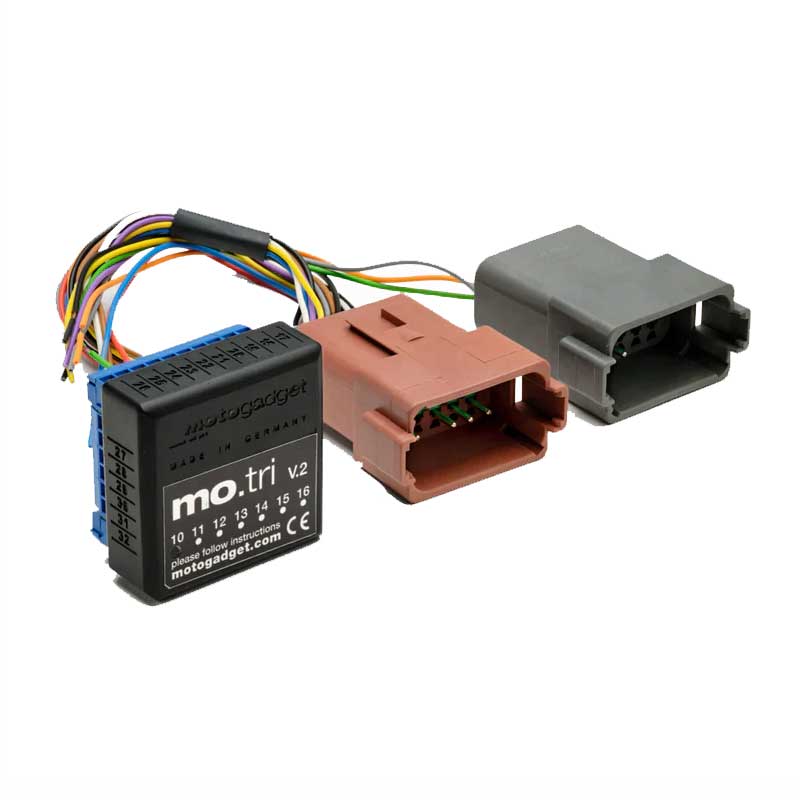 Mo.Tri Motogadget pour Triumph. Blackpines.fr