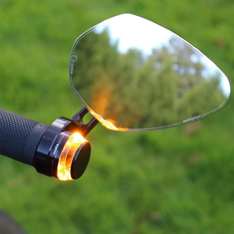 Retroviseur moto embout de guidon mo.view Sport 60 Motogadget. Blackpines.fr