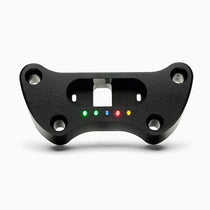 Support Motogadget noir pour Motoscope Mini sur Harley-Davidson. Blackpines.fr
