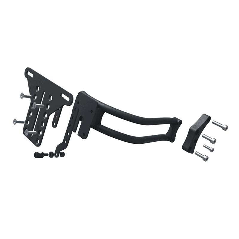 Support de plaque d'immatriculation moto Motone Customs Claw pour BMR R nineT. Blackpines.fr