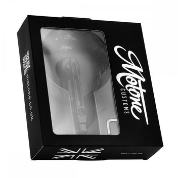 Retroviseurs moto embout de guidon Turismo Type S 80mm Motone Customs. Blackpines.fr