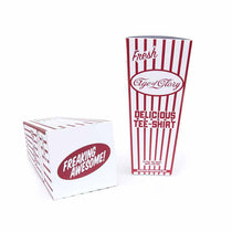 Packaging popcorn pour tee shirt Turn Left Age of Glory. Blackpines.fr