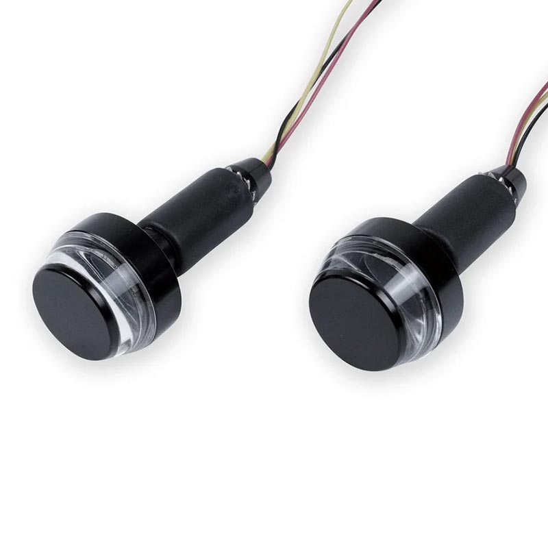 Clignotants LED embout de guidon Ø intérieur 14-21 mm | Bonvent Motorbikes
