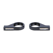 Paire de clignotants moto fixation sur tubes de fourche Bonvent Motorbikes.