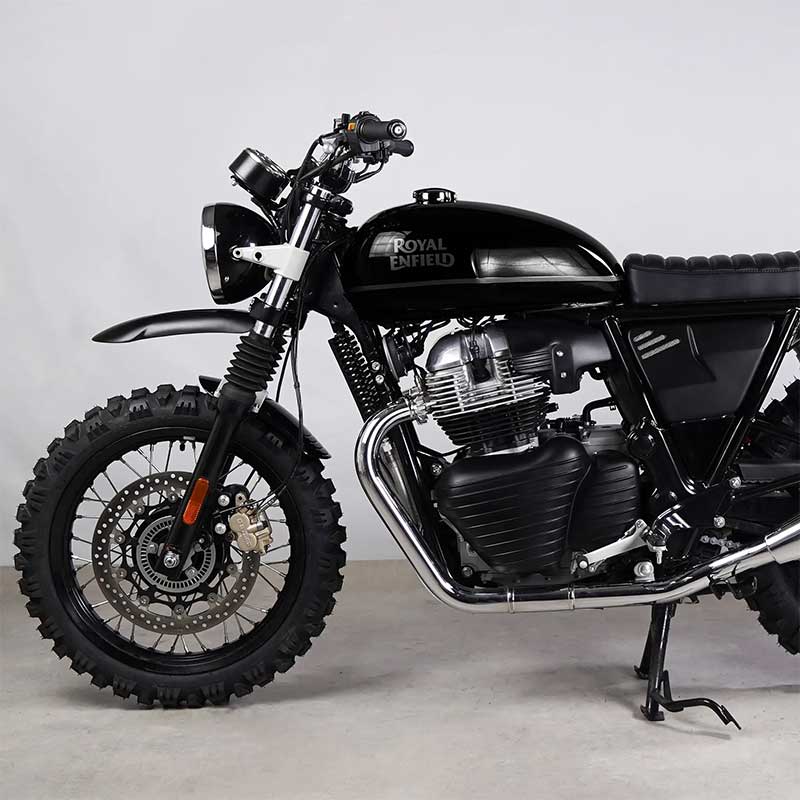 Deflecteur air Interceptor et Continental GT Bonvent Motorbikes. Blackpines.fr