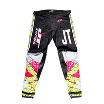 Pantalon MX 90's Swash jaune JT Racing USA, devant.