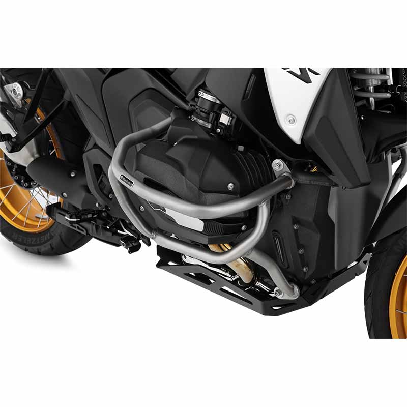 Crash bar couleur inox Wunderlich Ultimate pour BMW R1300GS. Blackpines.fr