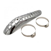 Pare chaleur échappement chrome Brazoline. Blackpines.fr