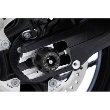 Patins de protection d’axe arrière DOUBLESHOCK Wunderlich pour BMW F450GS.