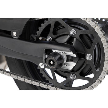 Patins de protection d’axe arrière DOUBLESHOCK Wunderlich pour BMW F450GS.