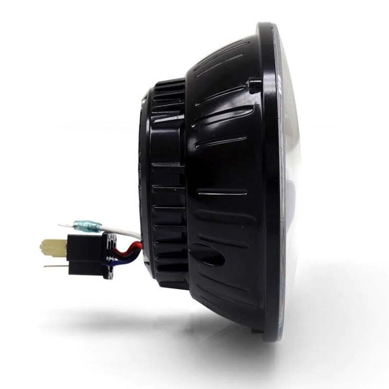 Phare moto LED M5 M7 Denali. Blackpines.fr