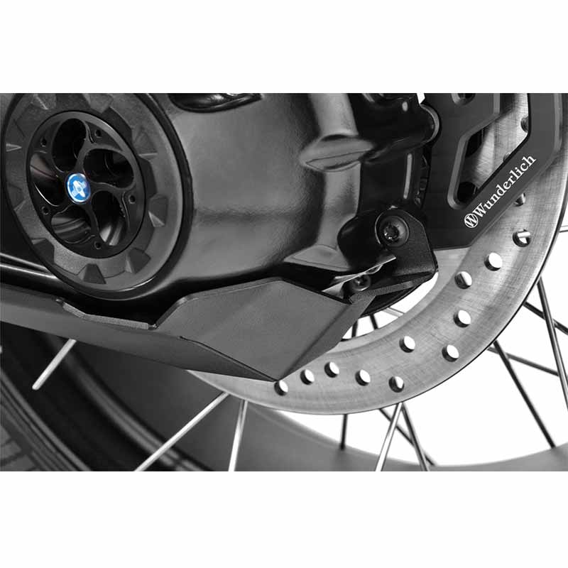 Plaque de protection de cardan moto BMW Wunderlich. Blackpines.fr