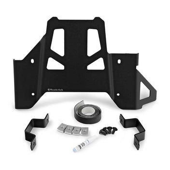 Plaque de protection de bequille centrale Wunderlich pour BMW R1300GS. Blackpines.fr