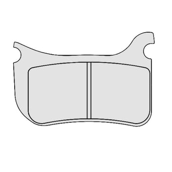 Plaquettes frein moto Beringer 1200 pour etriers 4 pistons. Blackpines.fr