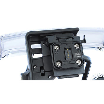 Verrouillage du Garmin Zumo xt2/xt3 sur adaptateur Wunderlich Plug & Ride.