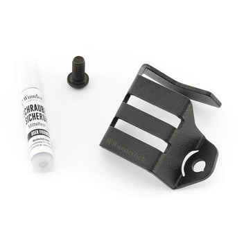Protection reservoir arriere liquide de frein Wunderlich pour Pan America. Blackpines.fr