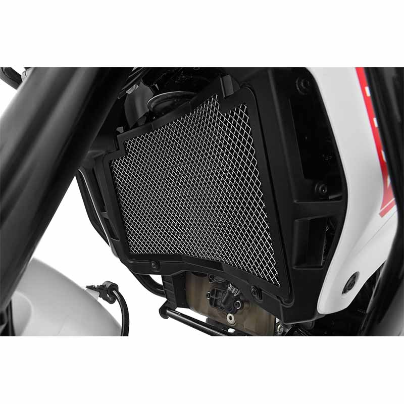 Protection radiateur moto Wunderlich Extreme pour Ducati DesertX. Blackpines.fr