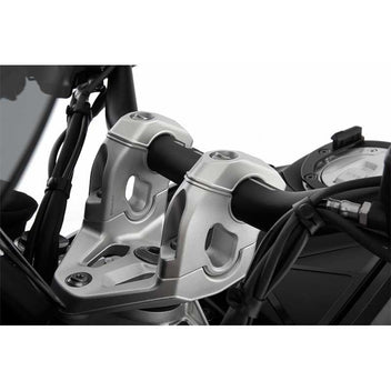 Rehausseur guidon 38mm pour BMW R1300GS Wunderlich Ergo+. Blackpines.fr
