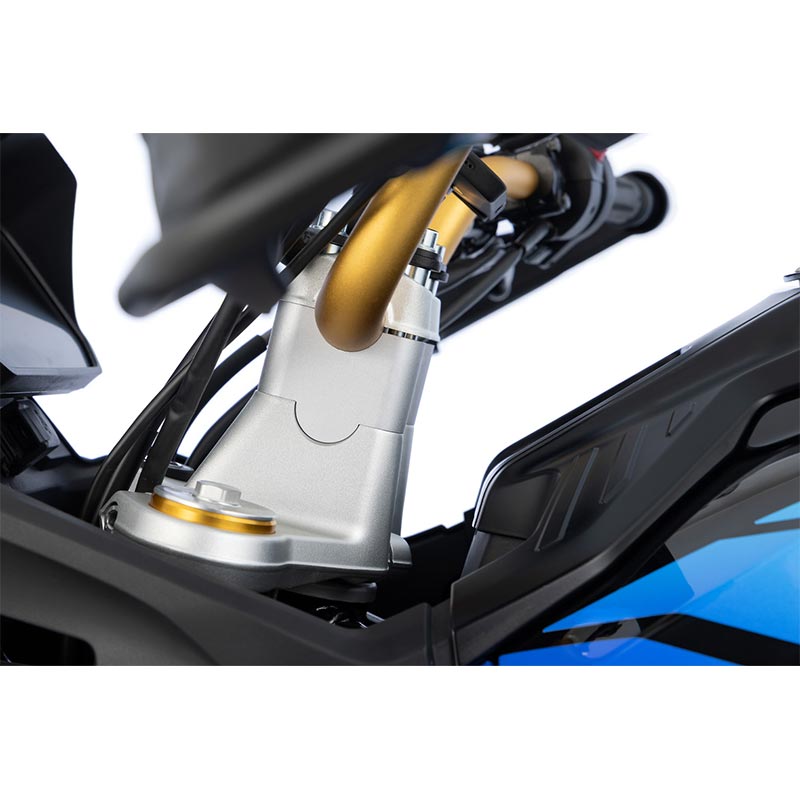 Rehausseur de guidon 40mm ERGO PRO Wunderlich pour BM F450GS.