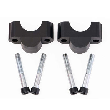 Rehausseur de guidon Wunderlich 25mm Ergo pour Harley Pan America 1250. Blackpines.fr