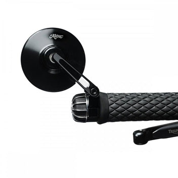 Retroviseurs moto embout de guidon Turismo Type S 80mm Motone Customs. Blackpines.fr