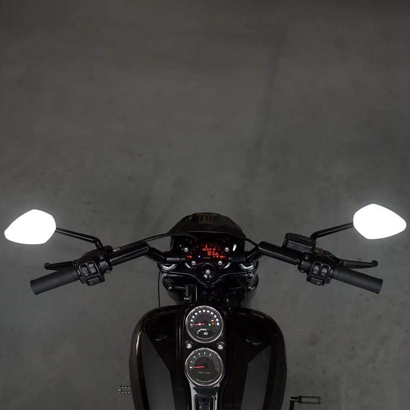Retroviseurs moto homologues mo.view Sport Motogadget. Blackpines.fr
