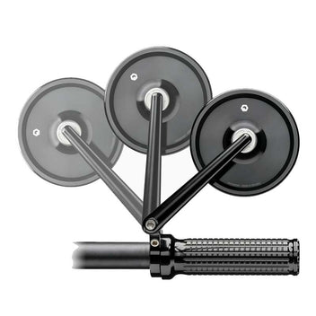 Retroviseur moto rond mo.view Classic 110 pivot Motogadget. Blackpines.fr