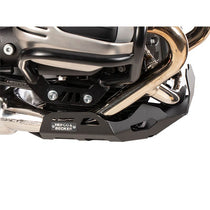 Sabot moteur en alu noir anodisé Hepco & Becker pour BMW R12GS.