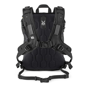 Harnais Quadloc-lite du sac à dos moto extensible Kriega MAX28.