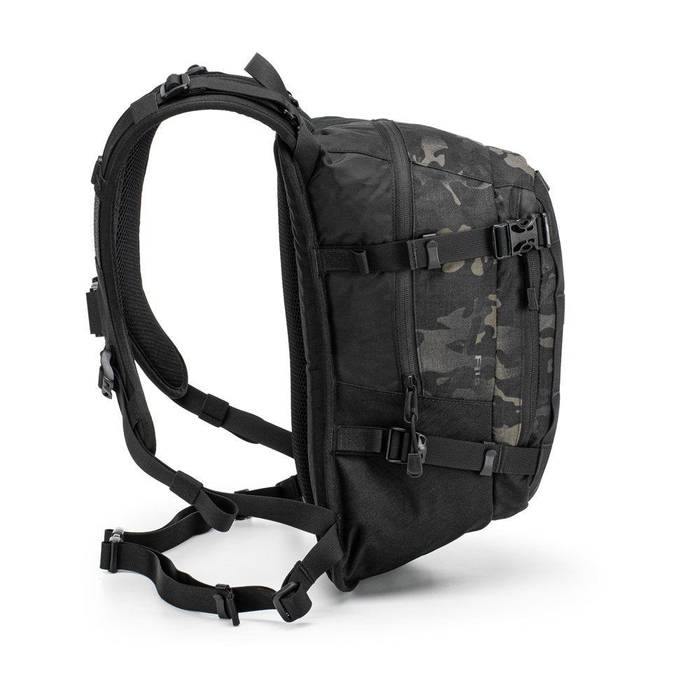 Sac à dos moto Kriega 15 litres R15 MultiCam noir.