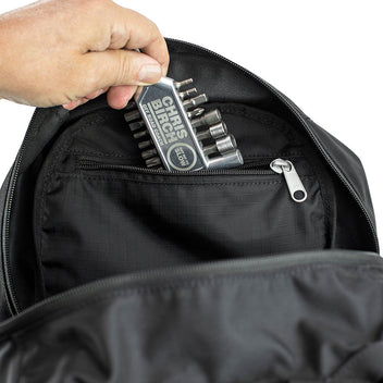 Sac à dos moto Kriega 15 litres R15, poches intérieures.