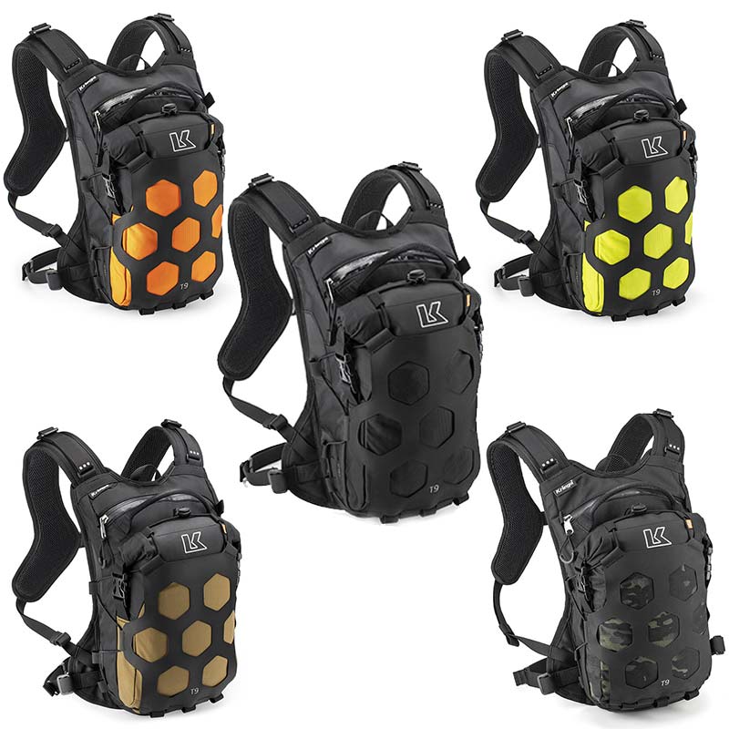Sac à dos moto Kriega Trail9 5 coloris disponibles.