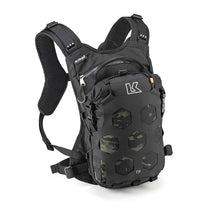Sac à dos moto Kriega Trail9 Multicam noir.