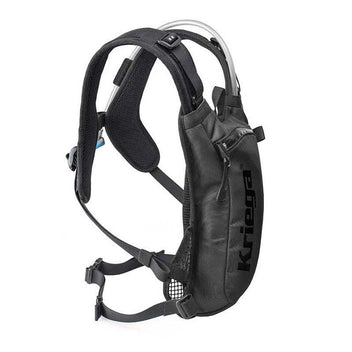 Sac à dos d'hydratation Kriega Hydro-2 2 litres noir vue de profil.