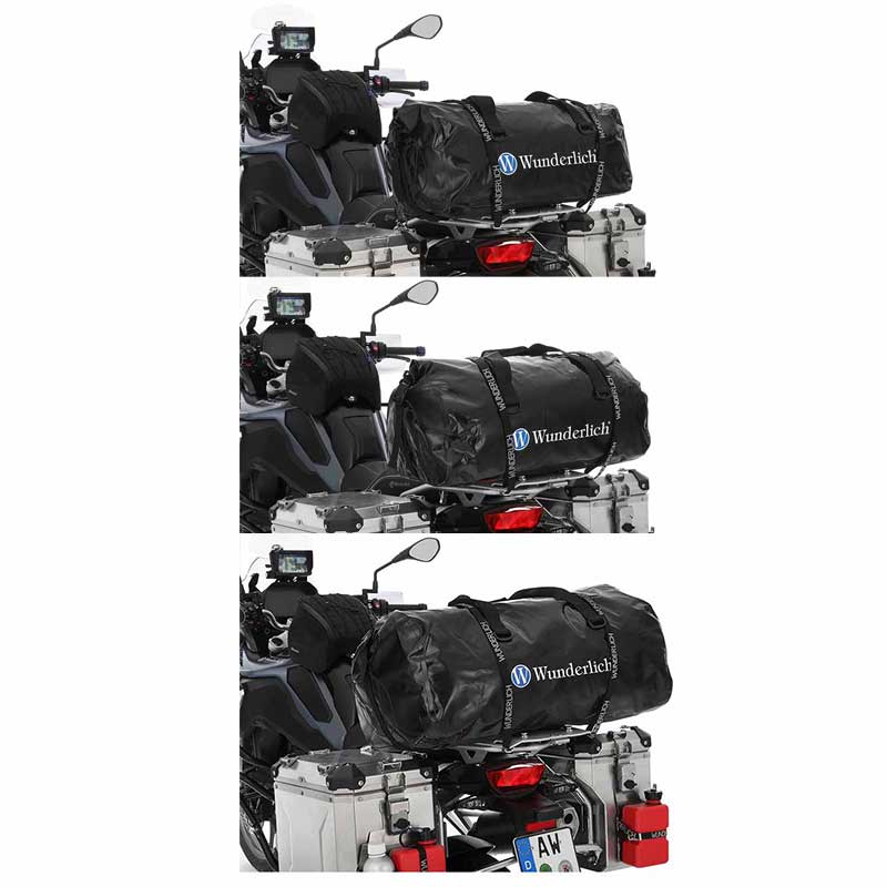 Sacs moto rouleau rack pack 30, 45 et 90 litres wunderlich. Blackpines.fr