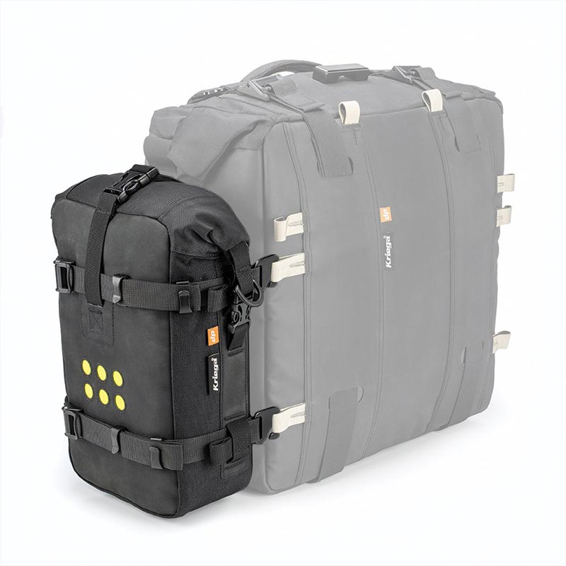 Sacoche moto souple Kriega Overland OS-6 6 litres.
