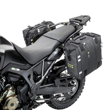 Sacoche moto latérale souple étanche Kriega Overland OS32.