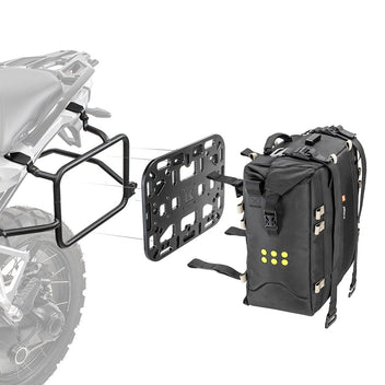 Sacoche moto latérale souple étanche Kriega Overland OS32.