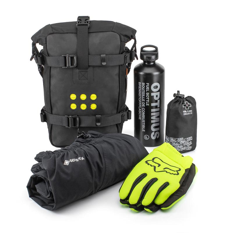 Sacoche moto souple Kriega Overland OS-6 6 litres.
