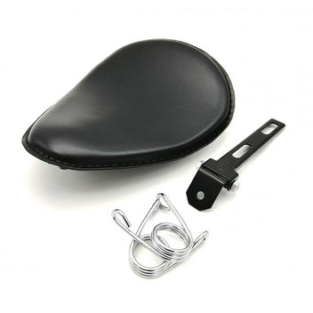 Selle bobber noir Brazoline. Blackpines.fr