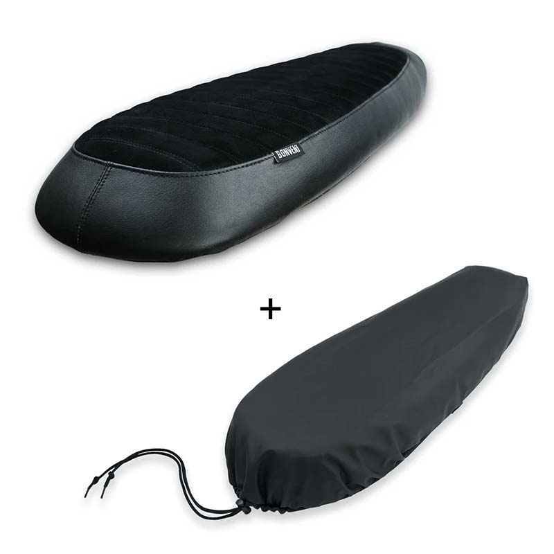Selle plate classique pour Interceptor et Continental GT | Bonvent Motorbikes