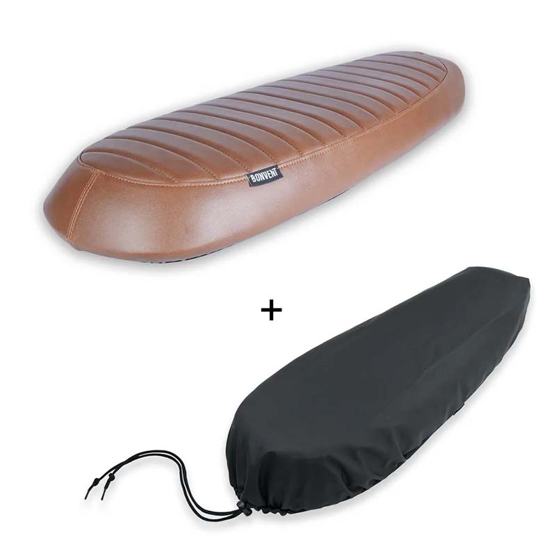 Selle plate classique pour Interceptor et Continental GT | Bonvent Motorbikes