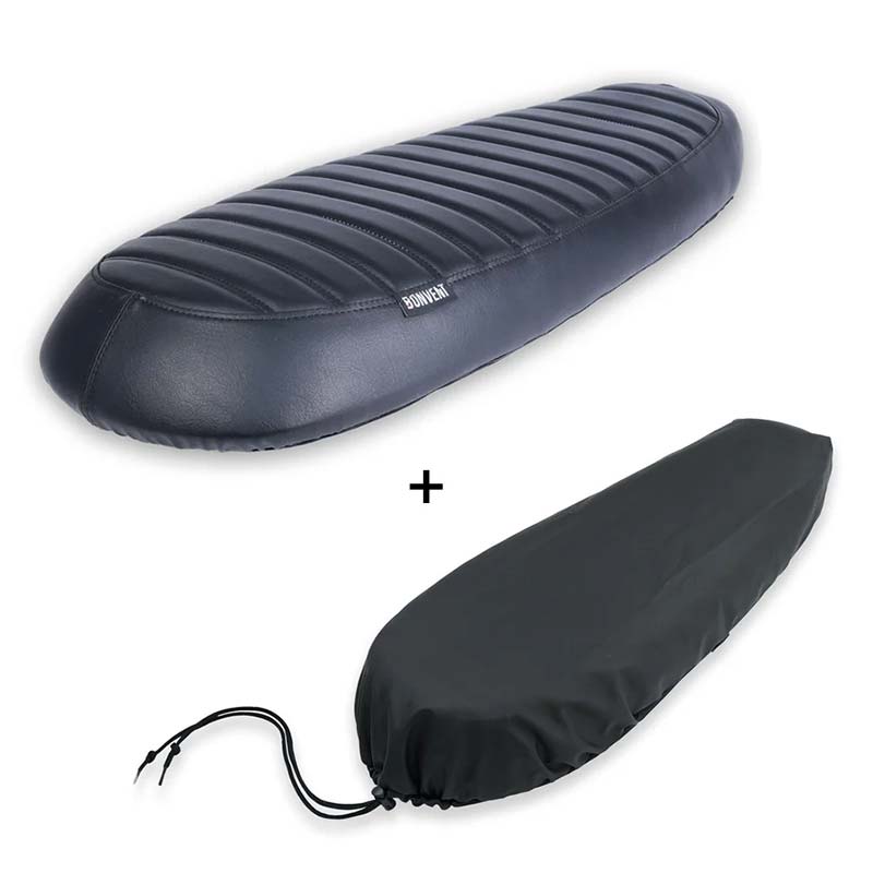 Selle plate classique pour Interceptor et Continental GT | Bonvent Motorbikes