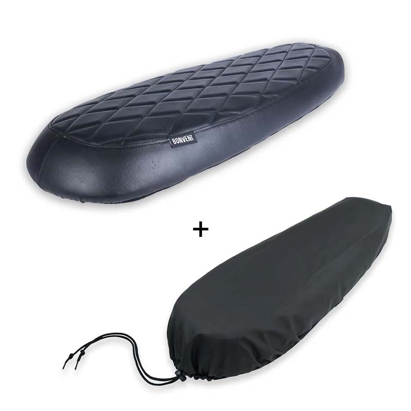 Selle plate classique pour Interceptor et Continental GT | Bonvent Motorbikes